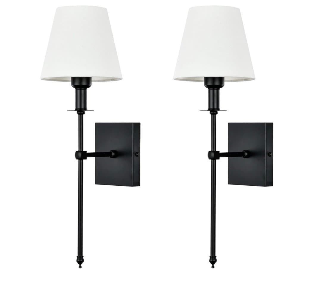 Set of 2 Slim Wall Sconces — Amazon