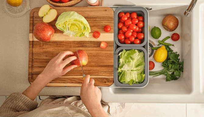 TidyBoard Meal Prep System — Amazon