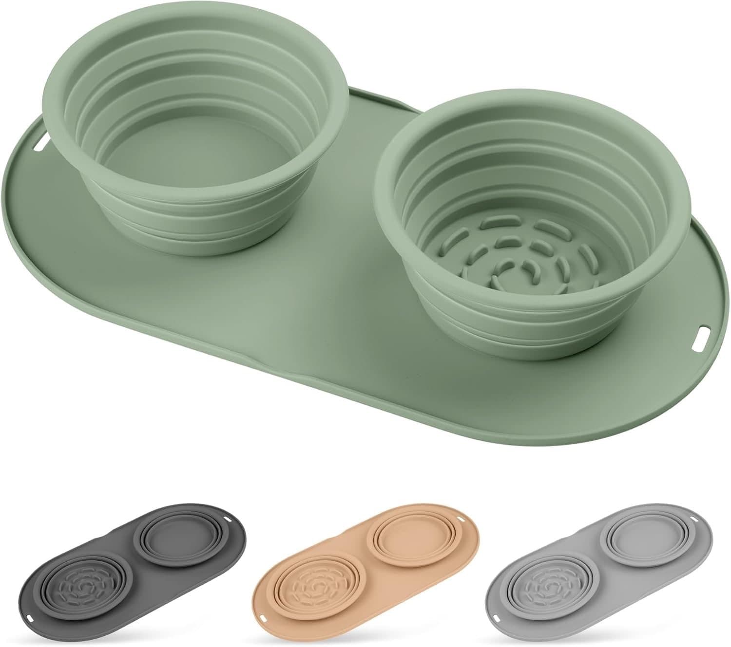 Collapsible Travel Dog Bowls — Amazon