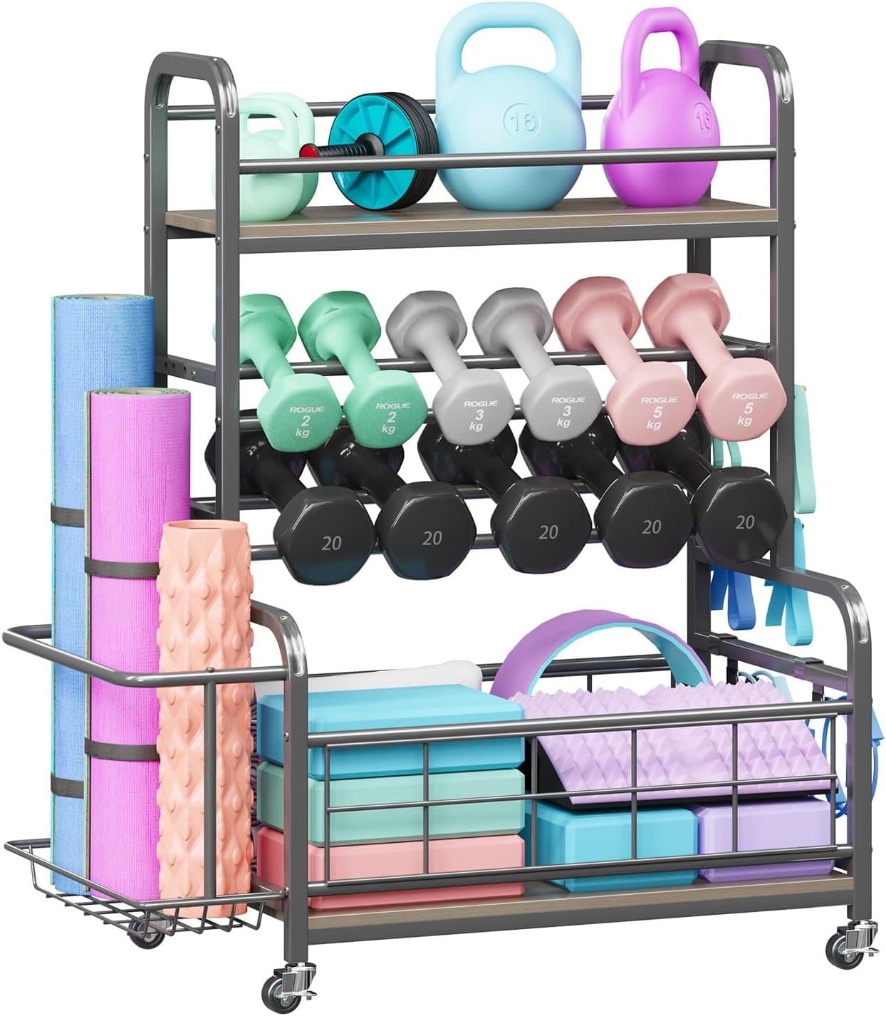 Rolling Fitness Organizer — Amazon