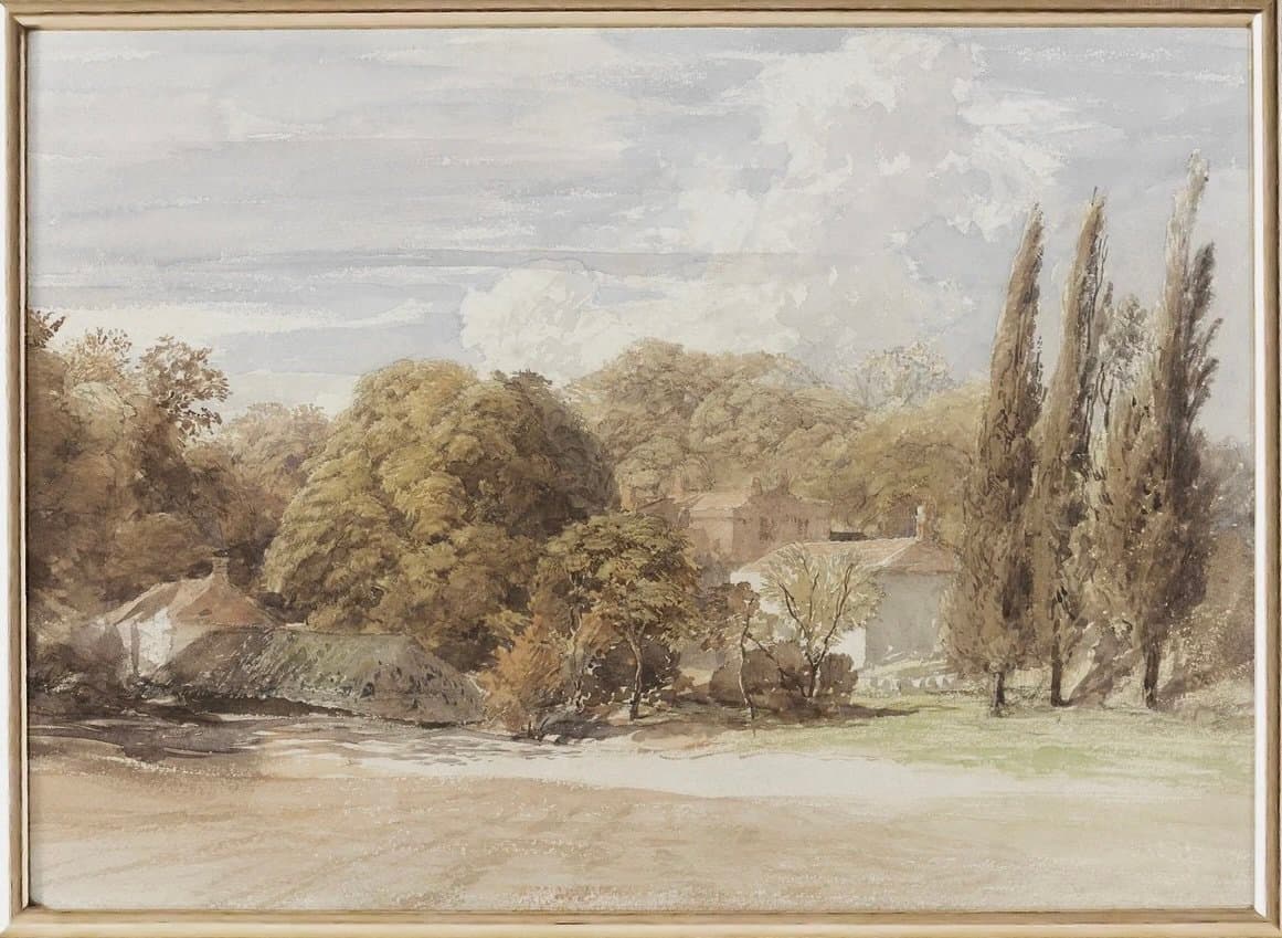 Landscape Watercolor Print — Etsy