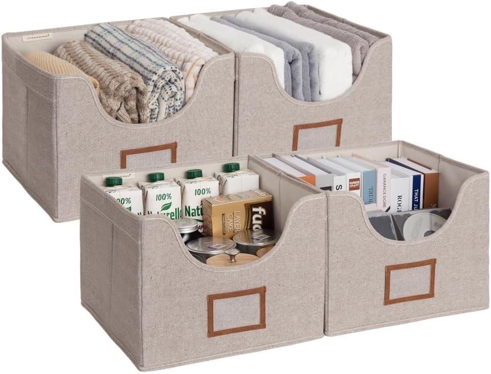 Fabric Storage Bins — Amazon