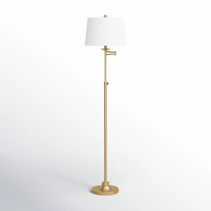 64” Swing Arm Floor Lamp — Wayfair