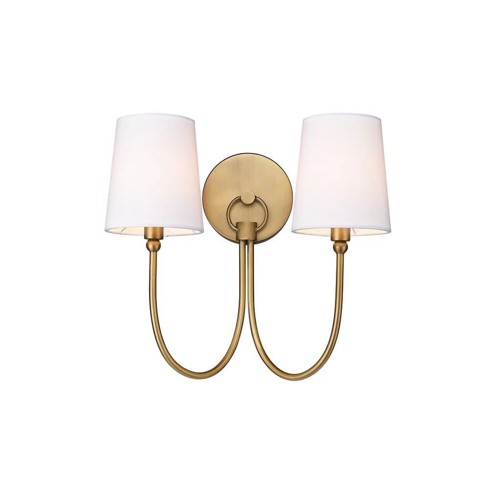 2 Light Sconce with Shades — Bed Bath & Beyond