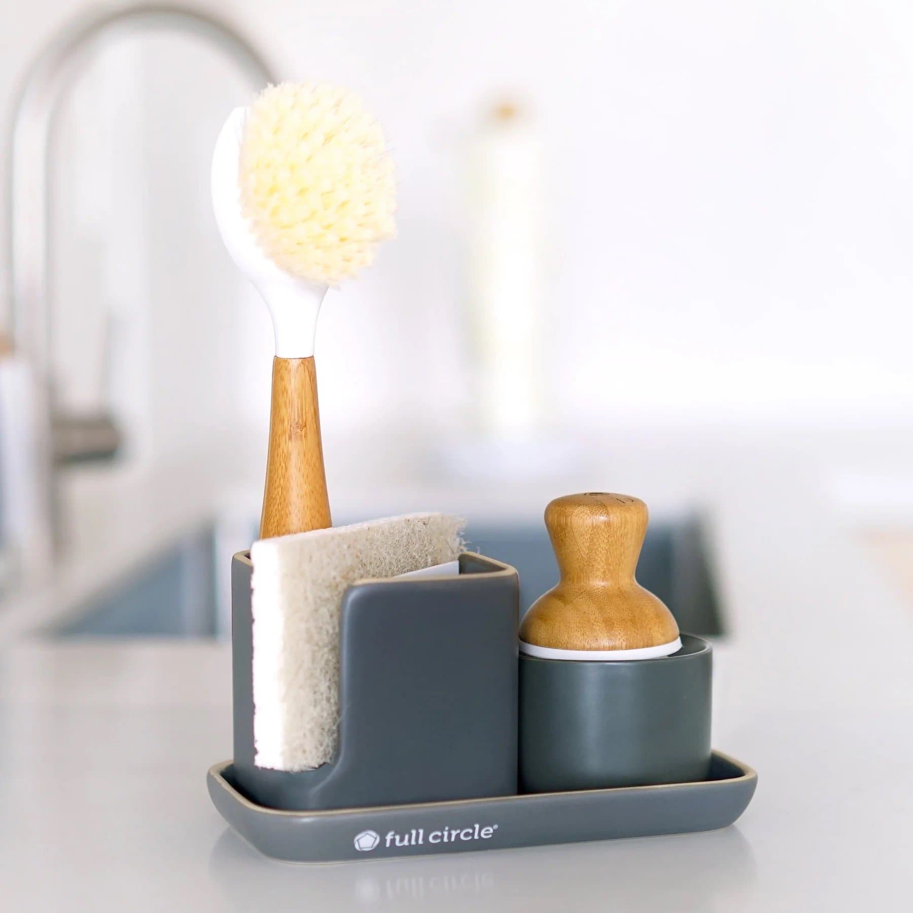 Ceramic Sink Organizer — Full Circle